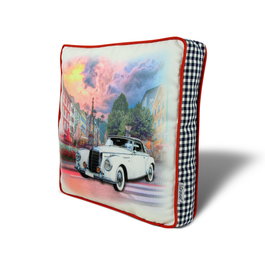 Aberto Design Cojín YM1070 Multicolor 42 x 42 cm